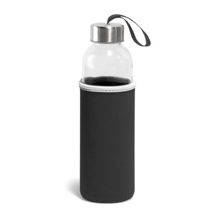LADOGA SİYAH 550 ML CAM MATARA
