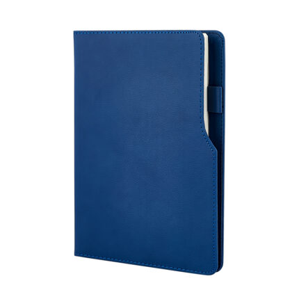 941-HOLMEN Lacivert 15 x 21 Termo Deri̇ Defter (Holmen Ki̇tap Kağıdı)